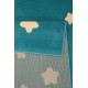 Dětský kusový koberec Bambini 103068 Blau 140x200 cm