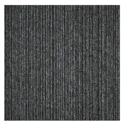 Kobercový čtverec Coral Lines 60345-50 šedo-černý 50 x 50 cm