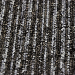 Kobercový čtverec Coral Lines 60345-50 šedo-černý 50 x 50 cm