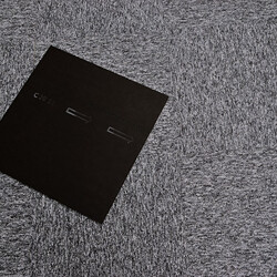 Kobercový čtverec Coral 58342-50 sv. šedý 50 x 50 cm