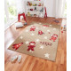 Dětský kusový koberec Bambini 102791 Beige Rot 140x200 cm
