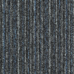 Kobercový čtverec Sonar Lines 4578 černomodrý 50 x 50 cm