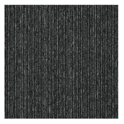 Kobercový čtverec Sonar Lines 4178 černý 50 x 50 cm