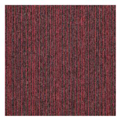 Kobercový čtverec Sonar Lines 4120 červený 50 x 50 cm