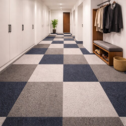 Kobercový čtverec Best 78 černý 50 x 50 cm