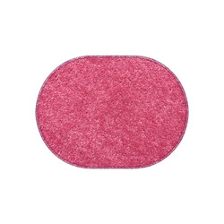 Kusový koberec Eton růžový ovál