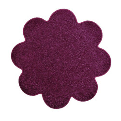 Kusový koberec Eton fialový květina