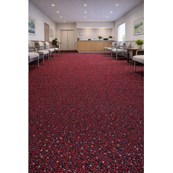 Metrážový koberec New Techno 3556 červené, zátěžový