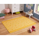 Dětský kusový koberec Luna 102650 Gelb Orange 100x140 cm