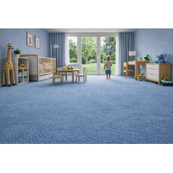 Metrážový koberec Bingo 3R33 světle modrý