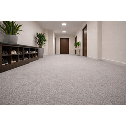 Metrážový koberec Bingo 5Y91 světle šedý