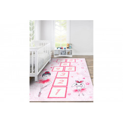Dětský kusový koberec Junior 51828.802 Ballerina pink
