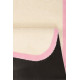 Protiskluzový kusový koberec Niños 103086 Rosa-Creme 67x120 cm