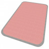 Protiskluzový kusový koberec Niños 103087 Grau-Rosa 67x120 cm