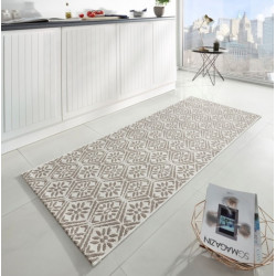 Běhoun Soho 102800 Beige-Creme 80x200 cm
