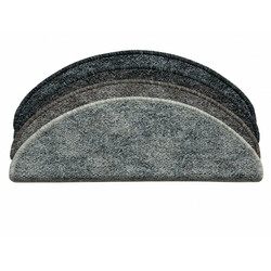 Nášlapy na schody Madrid šedý půlkruh, samolepící