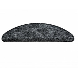 Nášlapy na schody Madrid šedý půlkruh, samolepící