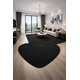 Kusový koberec Eton černý srdce