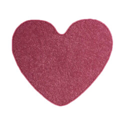 Kusový koberec Eton růžový srdce