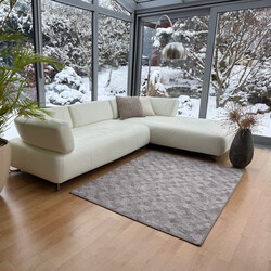 Kusový koberec Madrid hnědý