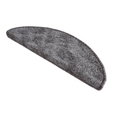 Nášlapy na schody Madrid hnědý půlkruh, samolepící