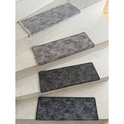 Nášlapy na schody Madrid hnědý obdélník, samolepící