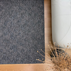 Kusový koberec Madrid hnědošedý čtverec