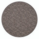 Kusový koberec Madrid hnědošedý kruh