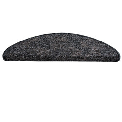 Nášlapy na schody Madrid hnědošedý půlkruh, samolepící