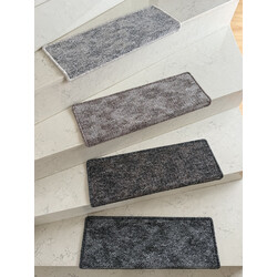 Nášlapy na schody Madrid hnědošedý obdélník, samolepící