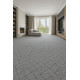 Metrážový koberec Udinese šedý