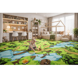 Dětský metrážový koberec Aljaška 5229