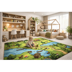 Dětský kusový koberec  Aljaška 5229