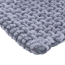 Koupelnová předložka Belweder tm. šedá