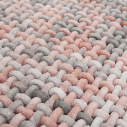 Koupelnová předložka Belweder multi růžová