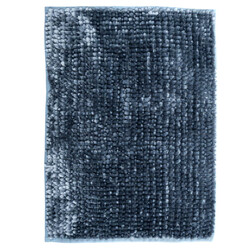 Koupelnová předložka Chenille Velvet tm. šedá