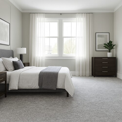 Metrážový koberec Sweet 74 šedý