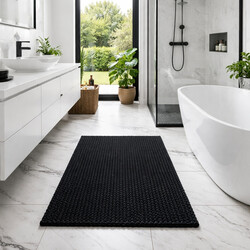 Koupelnová předložka Belweder černá