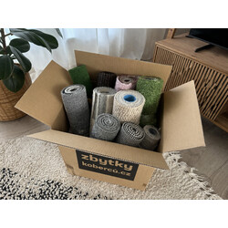 Balíček náhodných zbytků nových koberců ♻️