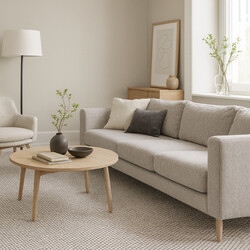 Metrážový koberec Nature cream - neúčtujeme odřezky z role