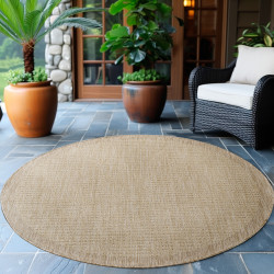 AKCE: 120x120 (průměr) kruh cm Kusový koberec Giza 1410 Beige kruh