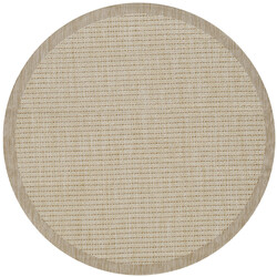 AKCE: 120x120 (průměr) kruh cm Kusový koberec Giza 1410 Beige kruh