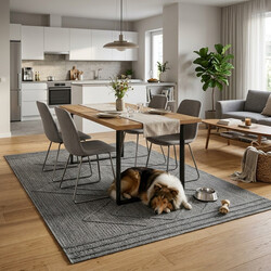 Kusový koberec Patara 4954 Grey – na ven i na doma