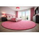 Kusový koberec Eton růžový 11 kruh