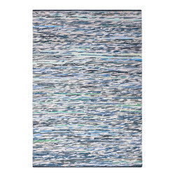 Kusový koberec Ashraf grau/blau Mix