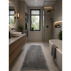 Koupelnová předložka Rabbit New dark grey