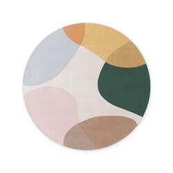 Kusový koberec Ted Baker Hackney 106357 Vícebarevná kruh