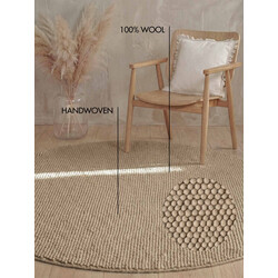 Kusový koberec Ted Baker Richmond 106367 Béžová kruh