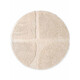 Kusový koberec Ted Baker Lambeth 106371 Cream kruh