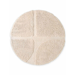 Kusový koberec Ted Baker Lambeth 106371 Bílá kruh
